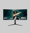 Monitor Gaming Curvo Quimera QMS-165Hz-4K   34" 4K WQHD 3440*1440 165Hz /144Hz  HDMI / DisplayPort Color Negro